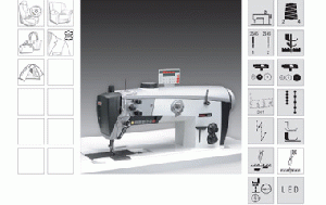 SEWING  MACHINE PFAFF 1245 / 2545 / 2546